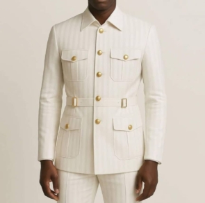 Ivory Prestige Kaftan Set