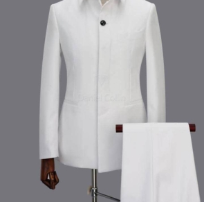 Pure Luxe White Kaftan Set