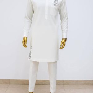 Alpine Luxe Minimal Kaftan Set
