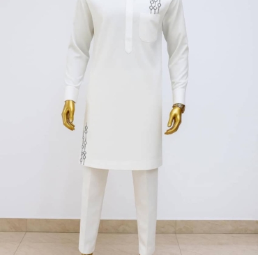 Alpine Luxe Minimal Kaftan Set