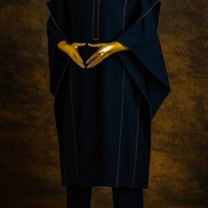 Midnight Monarch Agbada