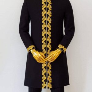 Imperial Gold Crest Agbada